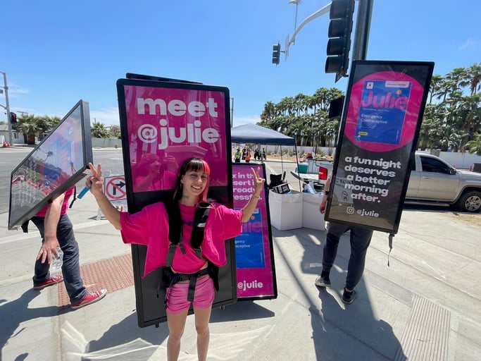 experiential out-of-home advertising