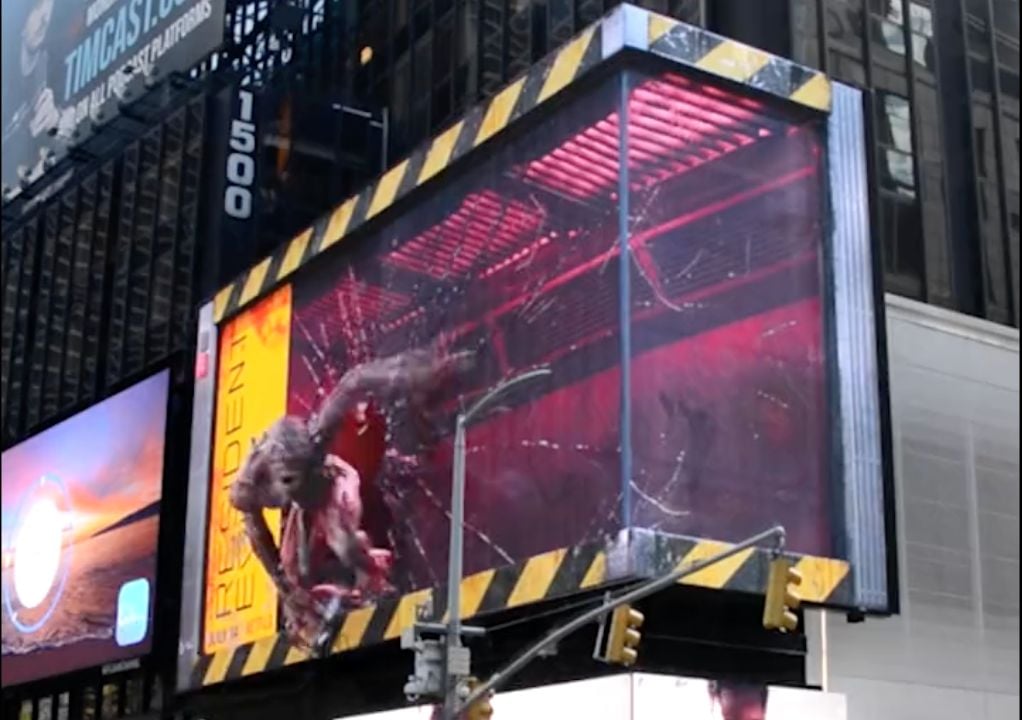 Resident Evil - Netflix OOH advertising example