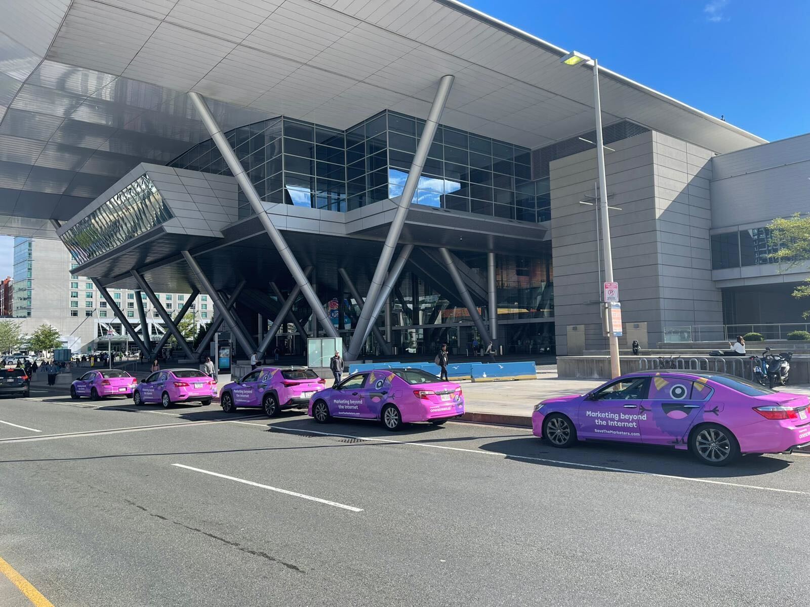 wrapped cars - OneScreen.ai INBOUND takeover